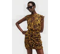 AllSaints Hali Dress Teresa Deep Yellow Talla: 8 | Mini Vestidos Outlet | Mujer | Amarillo