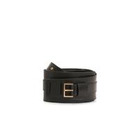 AllSaints Harlow Waist Belt Black/warm Brass Talla: XS | Cinturones Outlet | Mujer | Negro