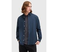 AllSaints Hawthorne Ls Shirt Garnet Blue Talla: S | Camisas de Trabajo Outlet | Hombre | Azul
