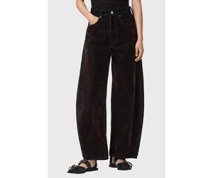 AllSaints Helena Flocked Jean Cocoa Brown Talla: W29 | Pantalones Outlet | Mujer | Marrón