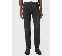 AllSaints Iggy Light Washed Black Talla: W28L30 | Vaqueros Pitillo Outlet | Hombre | Negro