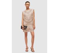 AllSaints Ilisha Emb Dress Pale Pink Talla: 14 | Mini Vestidos Outlet | Mujer | Rosa