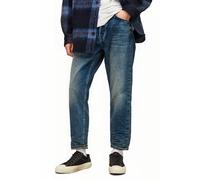 AllSaints Jack Damaged Selvedg Indigo Talla: W28 | Vaqueros Pitillo Outlet | Hombre | Azul