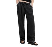AllSaints Jade Linen Trouser Black Talla: 8 | Pantalones Outlet | Mujer | Blanco