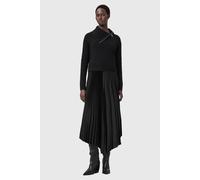 AllSaints Jax Roll Neck Dress Black Talla: S | Vestidos Maxi Outlet | Mujer | Negro