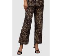AllSaints Jemi Leppo Trouser Leopard Gold Talla: 12 | Pantalones Outlet | Mujer | Amarillo