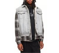 AllSaints Kaimuki Sleeveless J Washed Grey Talla: S | Chalecos sin Mangas Outlet | Hombre | Gris