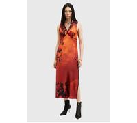 AllSaints Karla Dress Adela Burnt Orange Talla: 6 | Outlet | Mujer | Naranja