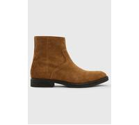 AllSaints Lang Suede Boot Tobacco Gold Talla: 45 | Botas Outlet | Hombre | Amarillo