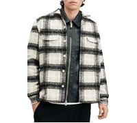 AllSaints Lapse Ls Shirt Black/grey Talla: XS | Camisas Casuales Outlet | Hombre | Negro