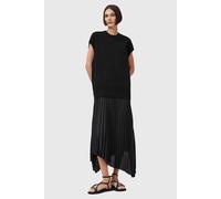 AllSaints Leia Harley Dress Black Talla: S | Vestidos Midi Outlet | Mujer | Negro