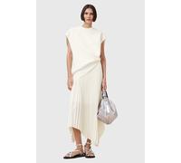 AllSaints Leia Harley Dress Chalk White Talla: S | Faldas Midi Outlet | Mujer | Blanco