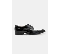 AllSaints Lex Patent Lace Up Black/white Talla: 46 | Zapatos con Cordones Outlet | Hombre | Negro