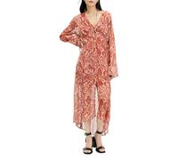 AllSaints Liana Waimea Dress Red Clay Talla: 4 | Blusón Outlet | Mujer | Rojo