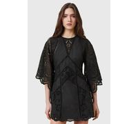 AllSaints Luci Dress Black Talla: 6 | Mini Vestidos Outlet | Mujer | Negro