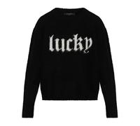 AllSaints- Lucky Crew Neck Sweater- Knitwear- Mujer- Negro- XS- Lucky Crew Neck Sweater
