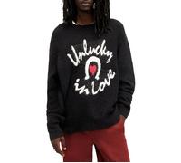AllSaints Lucky Love Crew Black Talla: XXL | Jerséis Outlet | Hombre | Negro