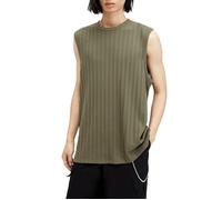 AllSaints Madison Sl Crew Valley Green Talla: S | Camisetas sin Mangas Outlet | Hombre | Verde