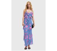 AllSaints Marina Iona Dress Neon Pink Talla: 8 | Vestidos Maxi Outlet | Mujer | Rosa