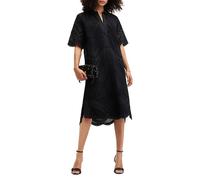 AllSaints Meria Broderie Dress Black Talla: 8 | Blusón Outlet | Mujer | Negro