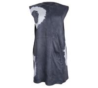 AllSaints Mika Leather Tydy Dr Powder Blue Talla: 8 | Vestidos de Cuero Outlet | Mujer | Azul