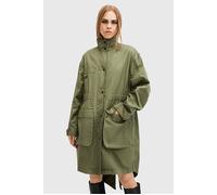 AllSaints Milla Parka Khaki Green Talla: XS | Parkas Outlet | Mujer | Marrón