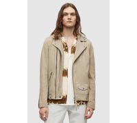 AllSaints Milo Biker Pampas White Talla: S | Chaquetas de Cuero Outlet | Hombre | Blanco