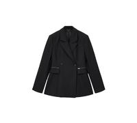 AllSaints Mimmie Blazer Black Talla: 12 | Blazers Outlet | Mujer | Negro