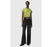 AllSaints Mira Tee Unity Green Talla: S | Camisetas de Seda Outlet | Mujer | Verde