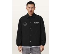 AllSaints Orbital Coach Jacket Black Talla: M | Chaquetas Finas Outlet | Hombre | Negro