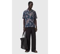 AllSaints Parterre Ss Shirt Bay Blue Talla: S | Camisas Casuales Outlet | Hombre | Azul