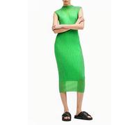 AllSaints Patrice Dress Bright Green Talla: M | Vestidos Midi Outlet | Mujer | Verde