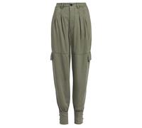 AllSaints Paxton Trousers Khaki Green Talla: 26 | Outlet | Mujer | Marrón