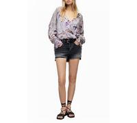 AllSaints Penny Lucia Top Storm Grey Talla: 34 | Blusas Outlet | Mujer | Gris