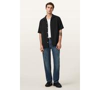 AllSaints Perry Ss Shirt Black Talla: XS | Camisas Casuales Outlet | Hombre | Negro