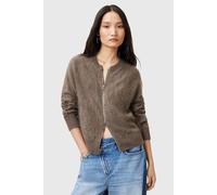 AllSaints Rebel Zip Cardigan Walnut Brown Talla: XS | Cárdigan Outlet | Mujer | Marrón