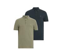 AllSaints Reform Ss Polo 2 Pac Potion Blue/green Talla: XS | Polos Outlet | Hombre | Azul
