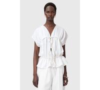 AllSaints Remy Top White Talla: 8 | Blusas Outlet | Mujer | Blanco