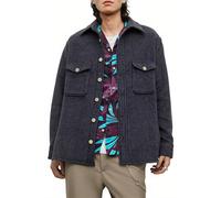AllSaints Richter Ls Shirt Cold Lilac Talla: L | Chaquetas Outlet | Hombre | Púrpura