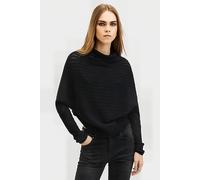 AllSaints Ridley Ladder Jumper Black Talla: XS | Jerséis de Punto Outlet | Mujer | Negro