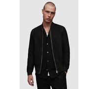 AllSaints Ronan Bomber Black Talla: S | Chaquetas de Cuero Outlet | Hombre | Negro