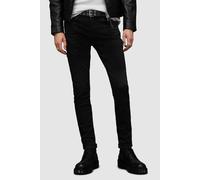 AllSaints Ronnie Jet Black Talla: W28L30 | Vaqueros Pitillo Outlet | Hombre | Negro