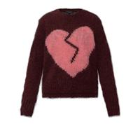 AllSaints- Round-neck Knitwear- Knitwear- Mujer- Rojo- S- Round-neck Knitwear