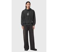 AllSaints Sabbath Oth Hoody Washed Black Talla: S | Sudaderas con Capucha Outlet | Hombre | Negro