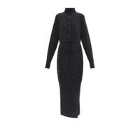 AllSaints- Sabine 2-in-1 Maxi Dress- Dresses- Mujer- Gris- M- Sabine 2-in-1 Maxi Dress
