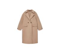 AllSaints Sellma Coat Camel Brown Talla: 2 | Abrigos Cruzados Outlet | Mujer | Marrón