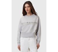 AllSaints Separo Pearl Sweat Grey Marl Talla: L | Sudaderas con Capucha Outlet | Mujer | Blanco