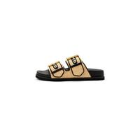 AllSaints Sian Raffia Sandal Natural/black Talla: 37 | Chancletas Outlet | Mujer | Marrón