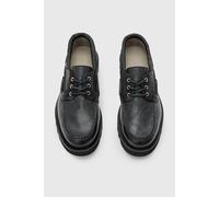 AllSaints Skiff Shoe Black Talla: 41 | Zapatos con Cordones Outlet | Hombre | Negro
