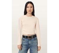 AllSaints Sonny Ls Tee Tofu White Talla: XS | Manga Larga Outlet | Mujer | Blanco